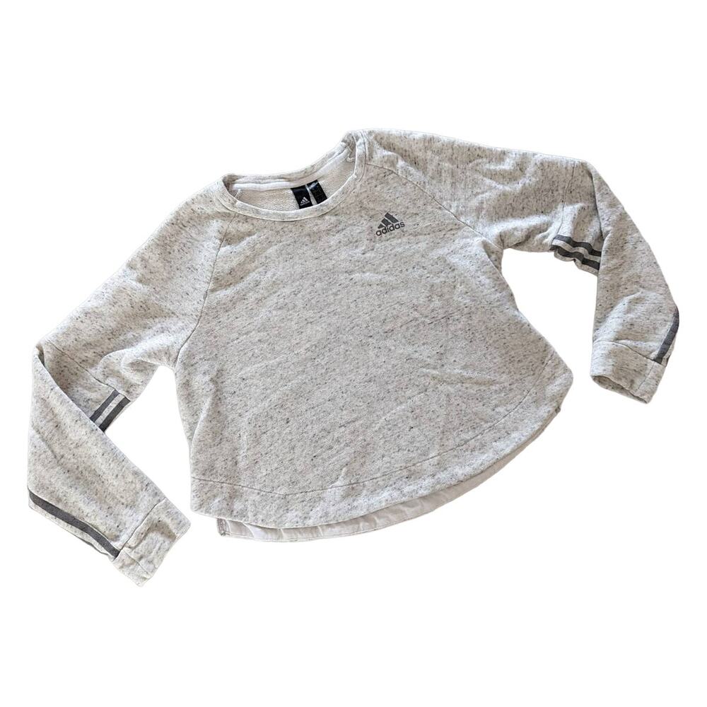 Adidas Open Side Cropped Sweater size Small